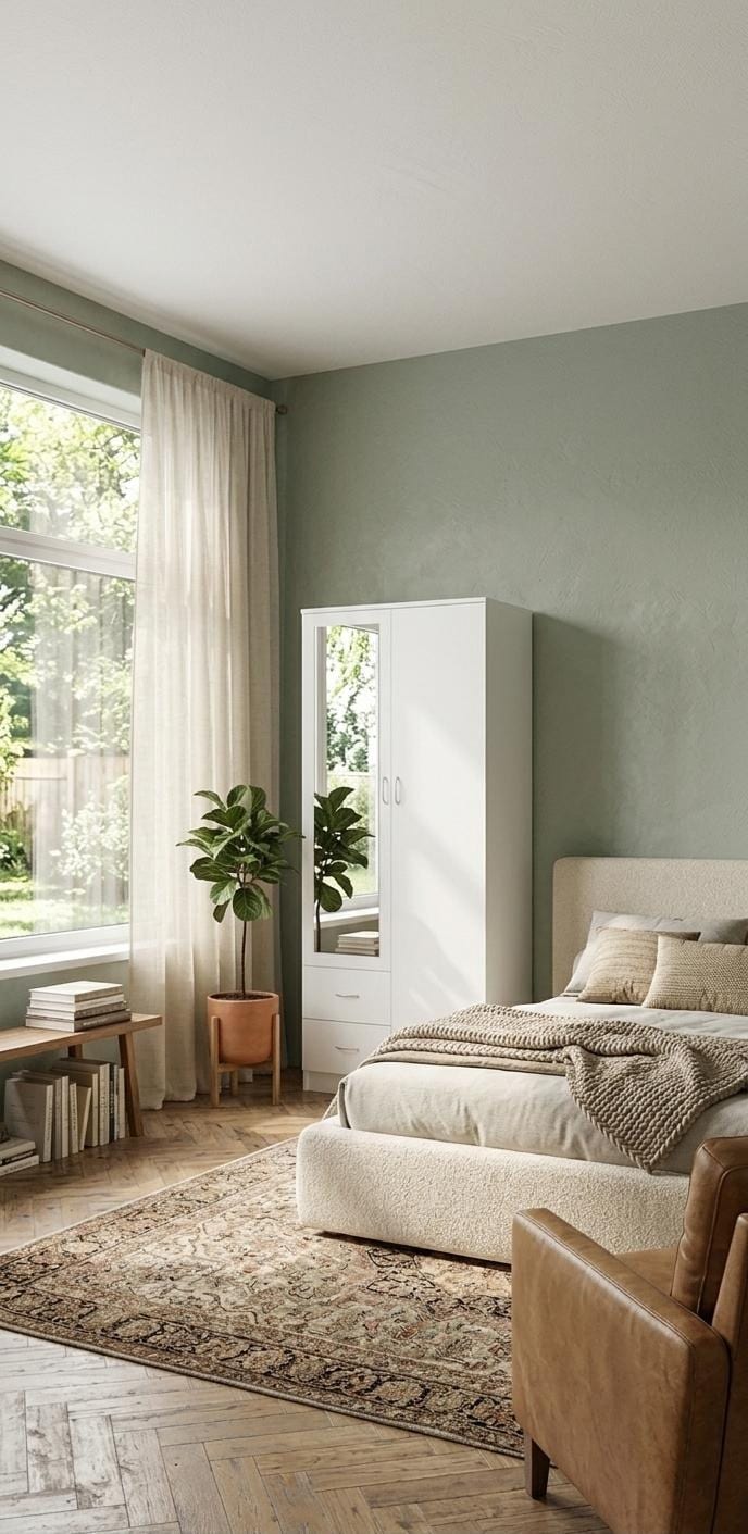 Slim 2 door wardrobe dimensions